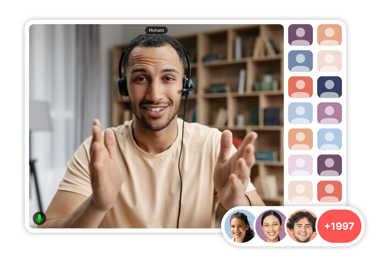 2. Support for 2000 Users per Session